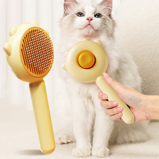 Cat Ear Pastel Pet Brush