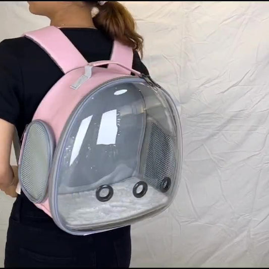 Pet Backpack - Transparent Small Animal Carrier